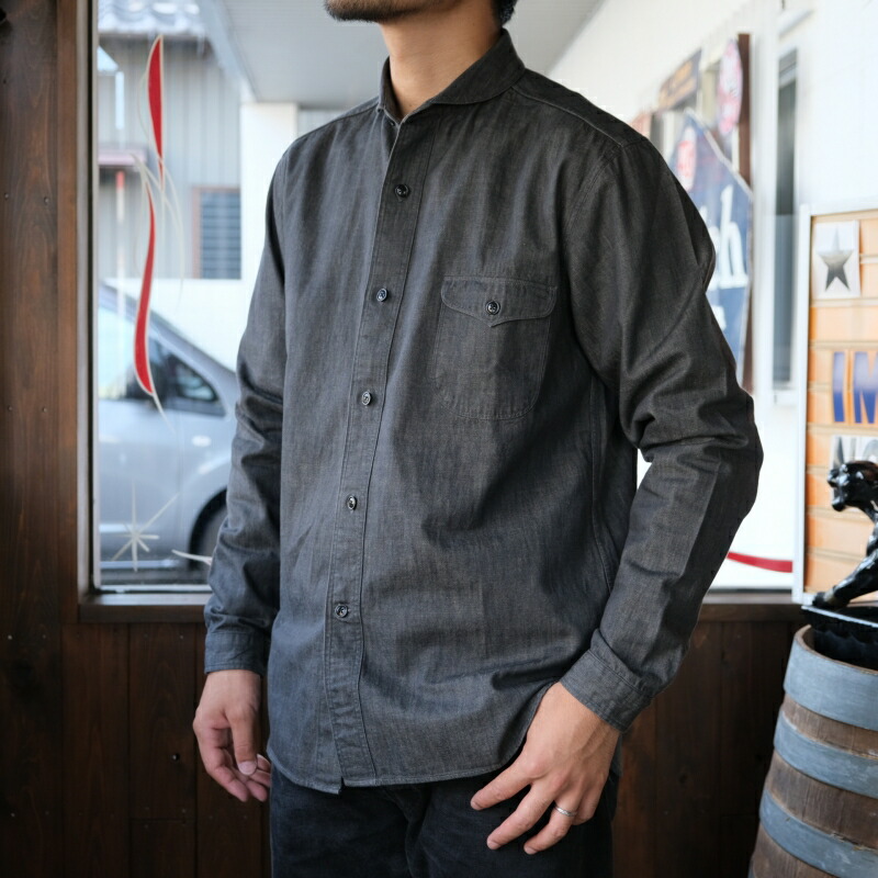 楽天市場】ORGUEIL オルゲイユ【OR-5107 Shawl Collar Shirt】ショール