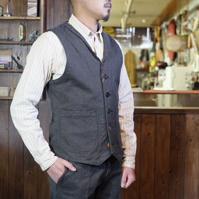 楽天市場】ORGUEIL オルゲイユ【OR-4009】【Gilet】ジレ ベスト 3