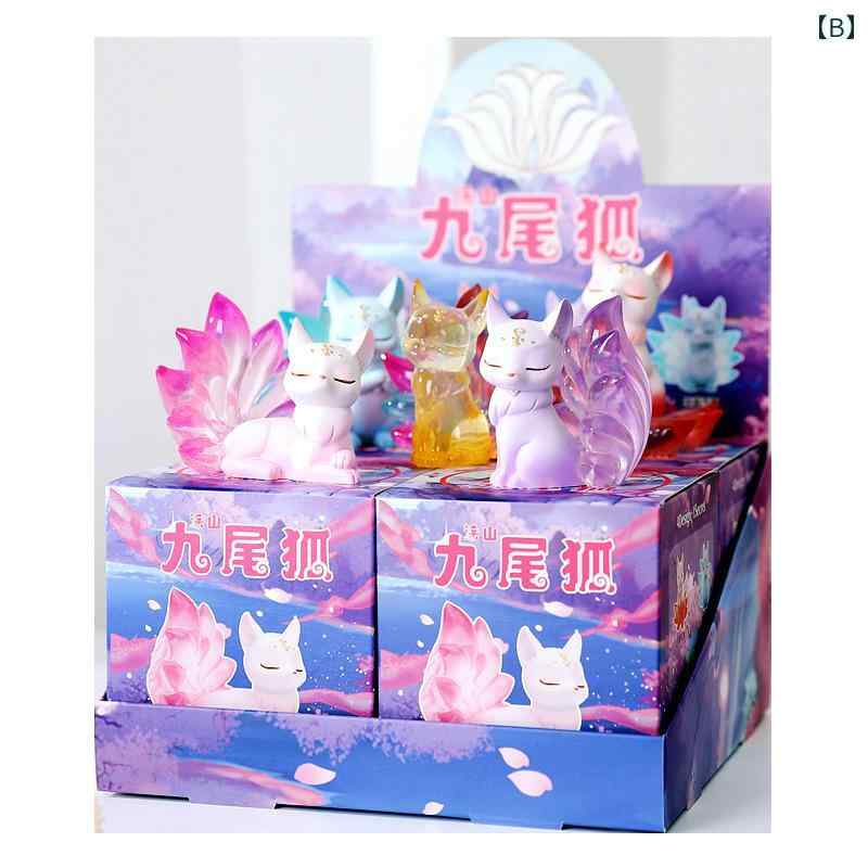 楽天市場】かわいい 飾り 雑貨 創造的な レトロ 豆 山 九 尾の キツネ