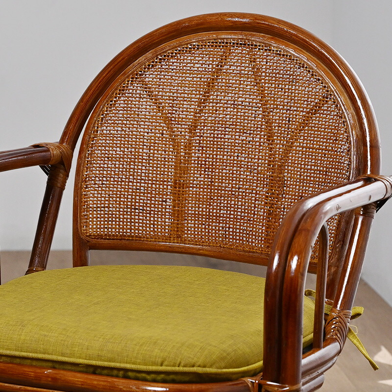 楽天市場】籐回転座椅子 籐 回転椅子 イス ラタンチェア 和 高座椅子