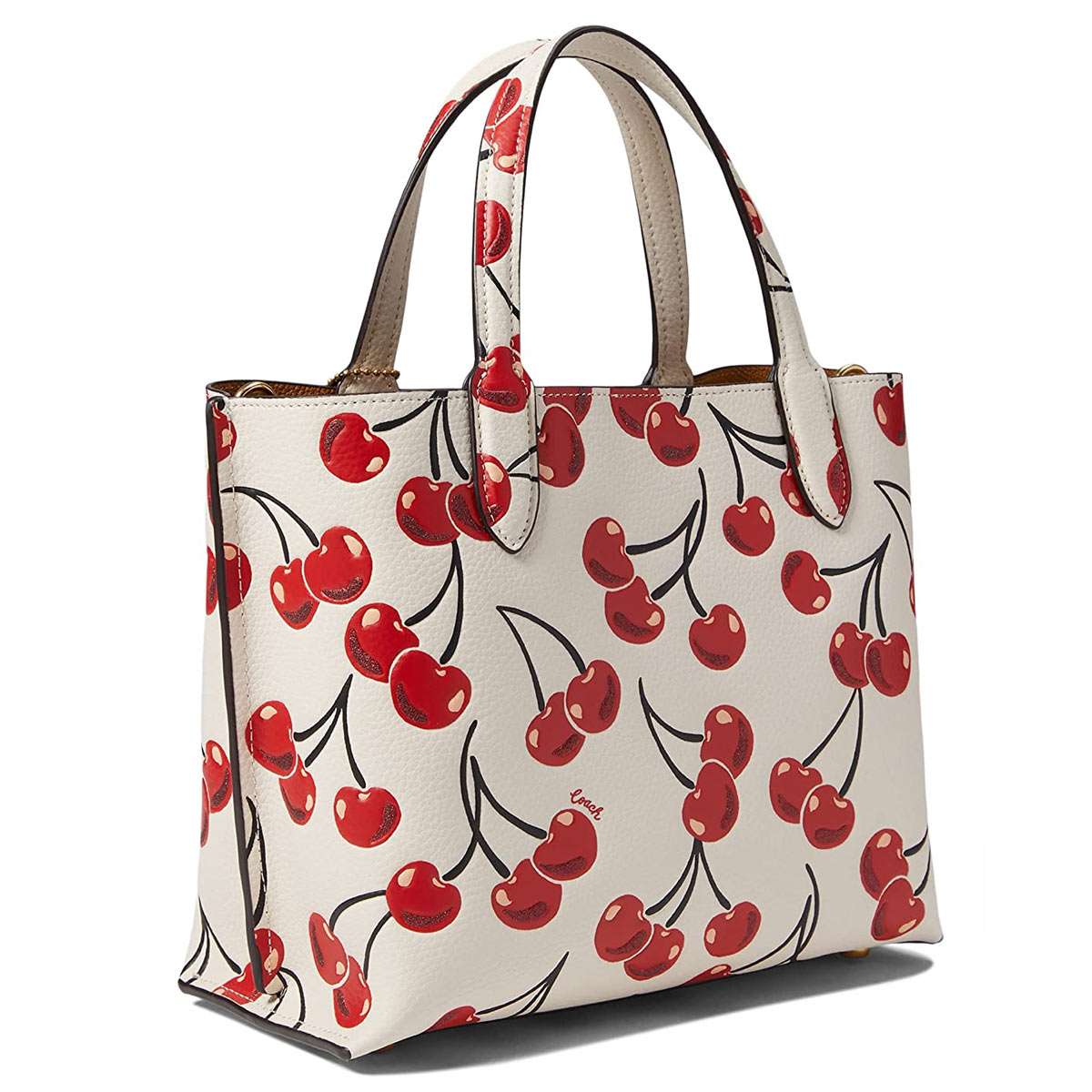 楽天市場】コーチ トート チェリーさくらんぼ ショルダーバッグ 革