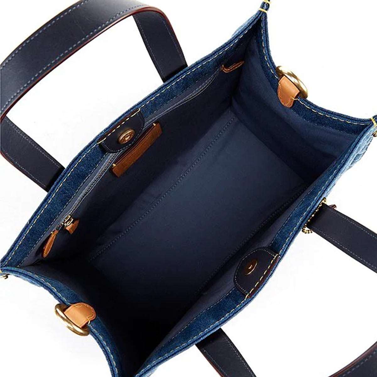 楽天市場】コーチ トート シグネチャー ショルダーバッグ デニム