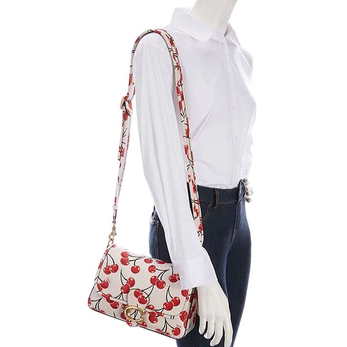 楽天市場】コーチ ショルダーバッグ さくらんぼチェリー レディース