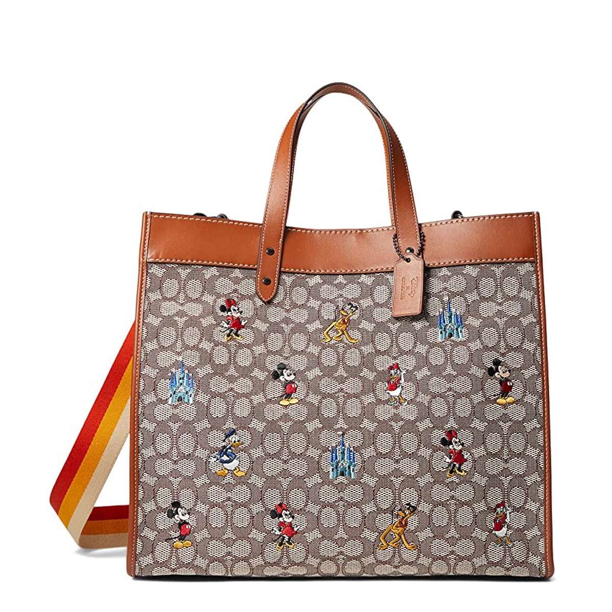 楽天市場】コーチ トート ディズニー シグネチャー ショルダーバッグ