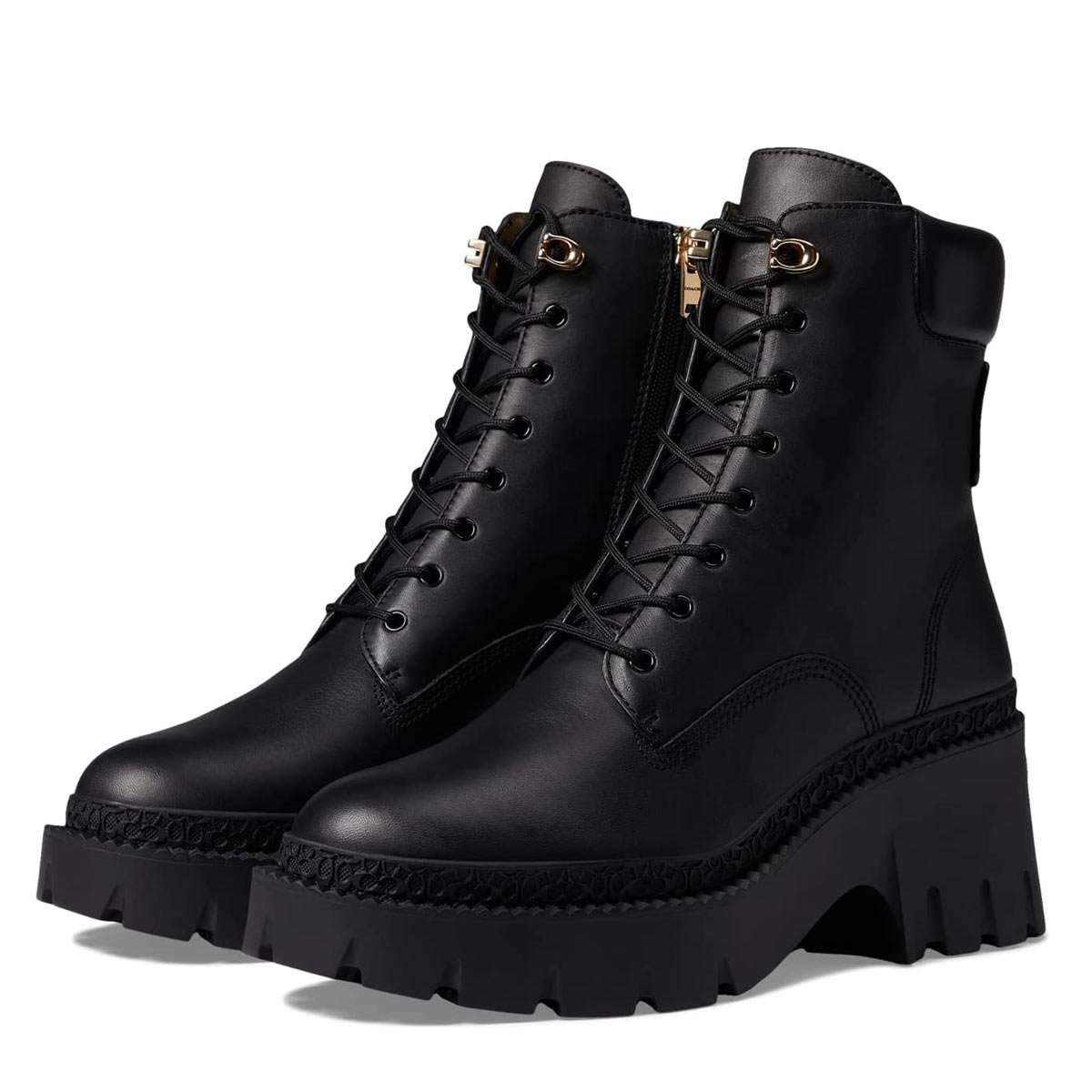 最終値下げ】COACH ブラック アンクルブーツ COACH（コーチ） ブーツ