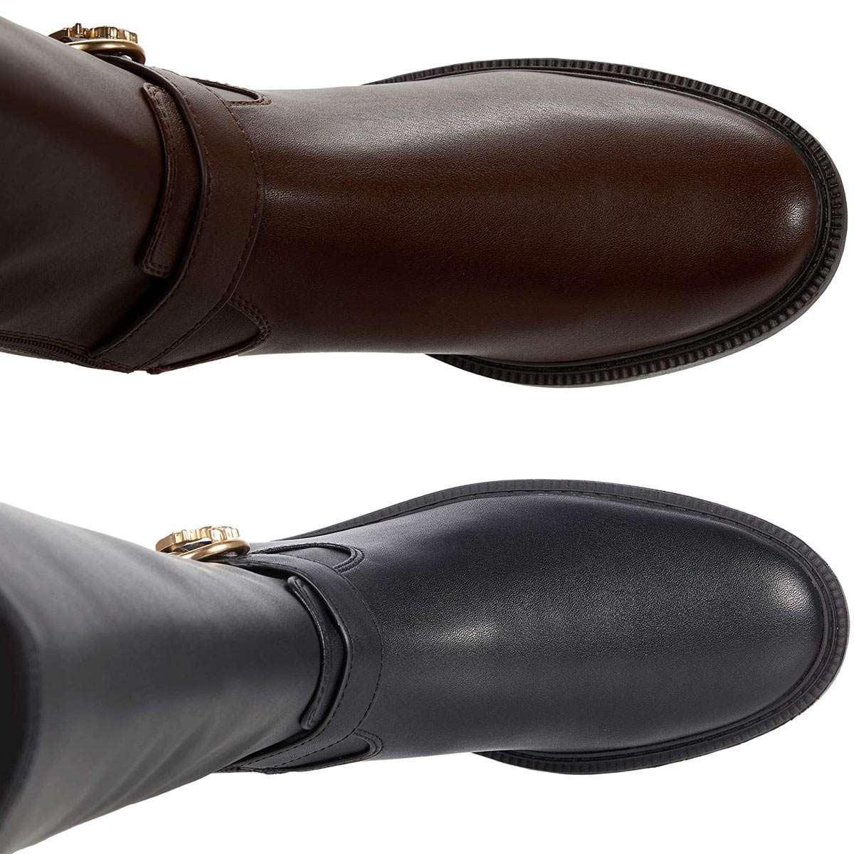 楽天市場】コーチ ブーツ レディース 本革 ロング 筒周りゆったり