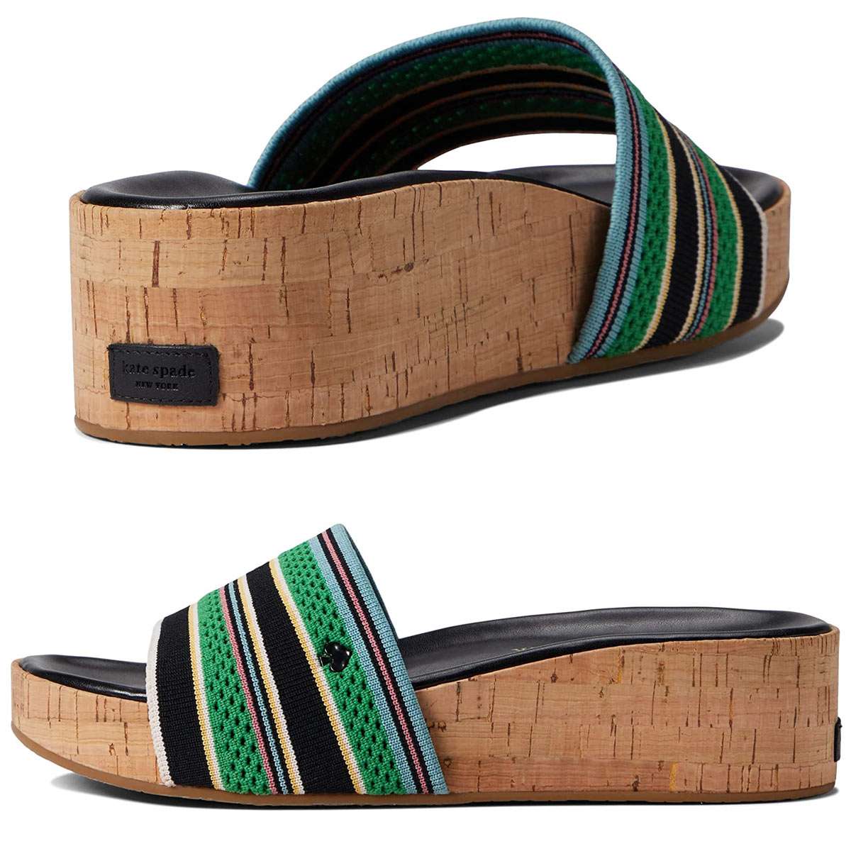 フローリッシュ エスパドリーユ ウェッジ サンダル（サンダル）｜kate