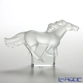 楽天市場】【2/25限定 P10倍】ラリック カザック 置物 馬 11cm クリア