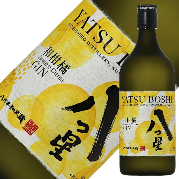 楽天市場】メルシャン 八代不知火蔵 クラフトジン 八つ星 和柑橘 43度