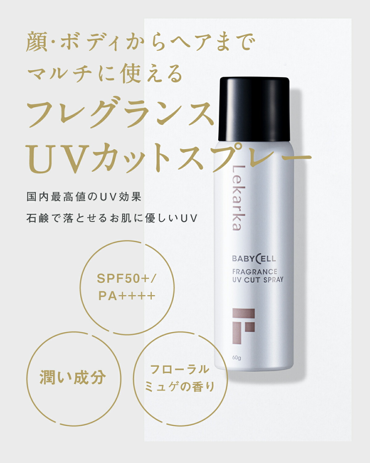 楽天市場】【アーカイブ販売】Lekarka 公式 フレグランスUVカット