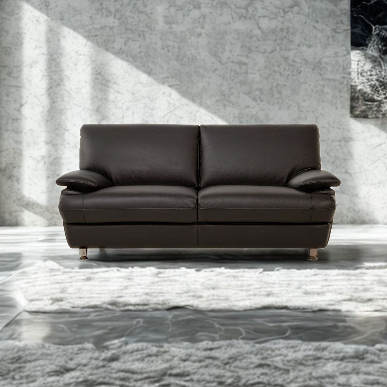 楽天市場】ソファ ソファー 本革 3人掛け コンパクトソファ ローバック