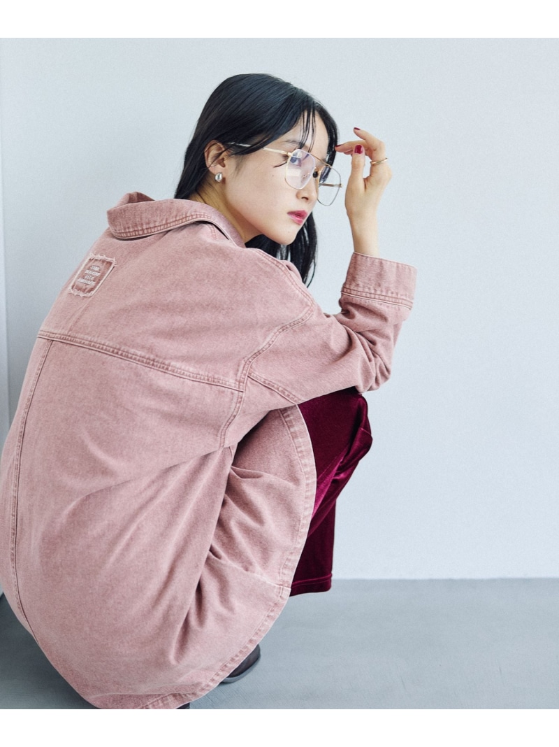 楽天市場】【SALE／20%OFF】フリンジパッチ/BIGデニムシャツ LEPSIM