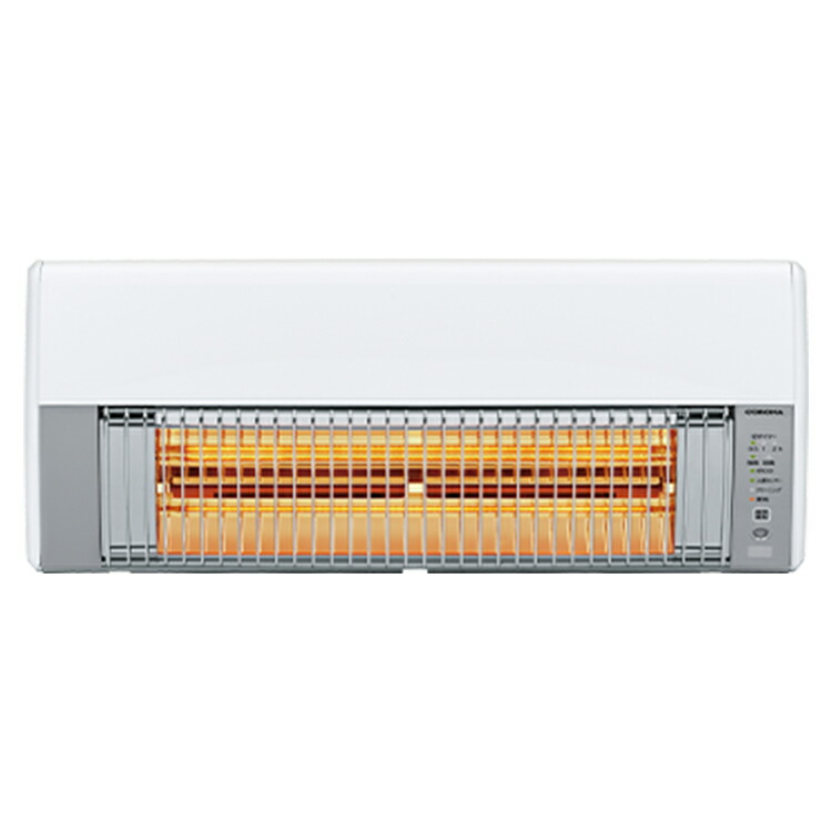 楽天市場】《あす楽対応》 コロナ CHK-C12B(W) 壁掛型遠赤外線暖房器