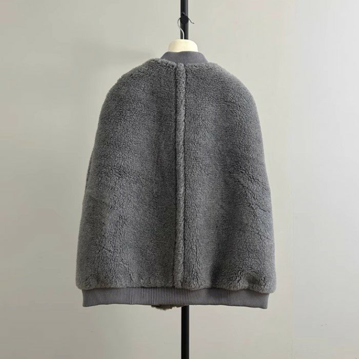 楽天市場】【送料無料】2023 AW 新作 2color テディ ケープ コート