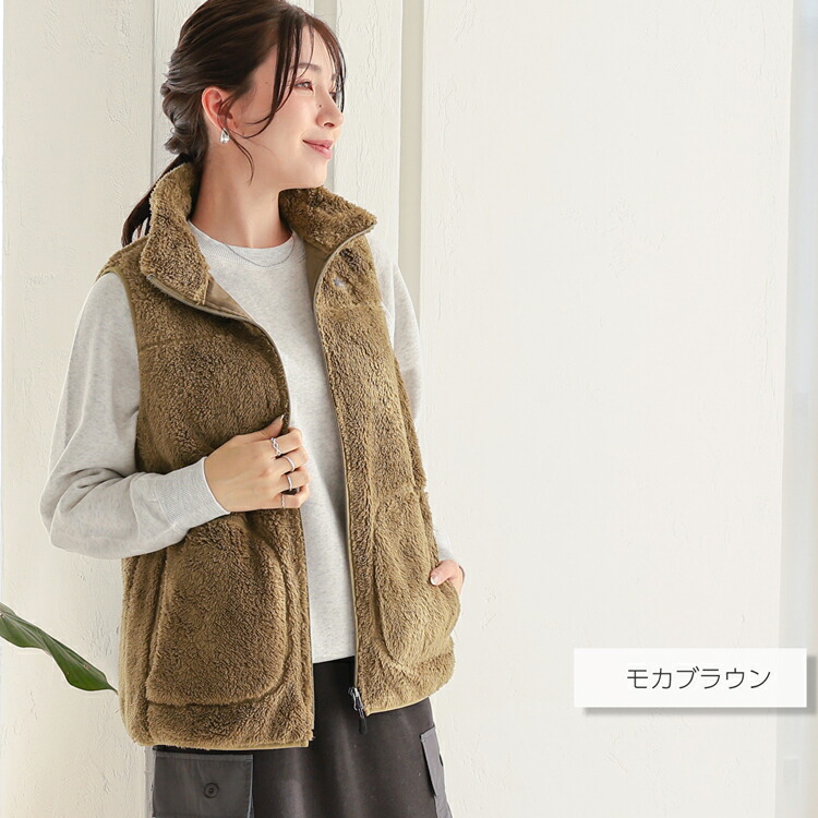 楽天市場】ロゴス パーク ボア ベスト フリース レディース アウター