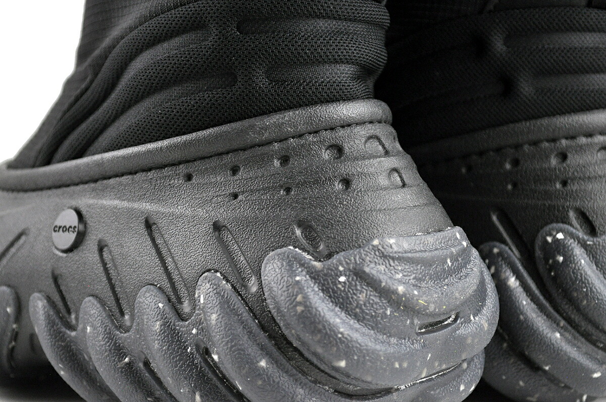 楽天市場】crocs ECHO BOOT Z SHIELD BLACK 210315-001 クロックス