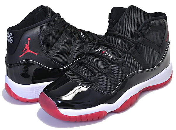 楽天市場】NIKE AIR JORDAN 11 RETRO (GS) BRED 2019 black/true red