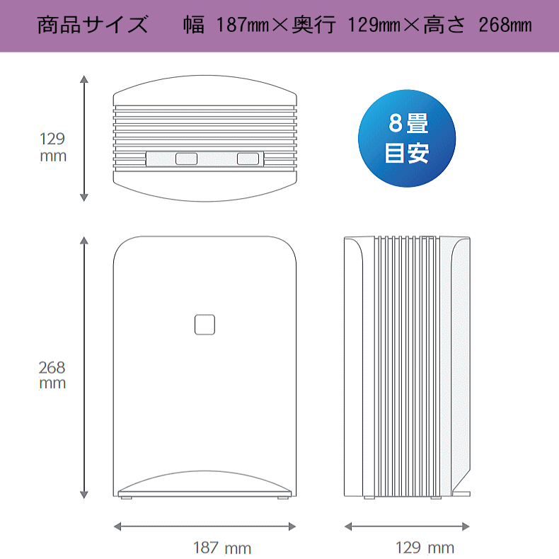 楽天市場】NIKKISO 空間除菌消臭装置 Aeropure 8畳用 AN-JS1 送料無料