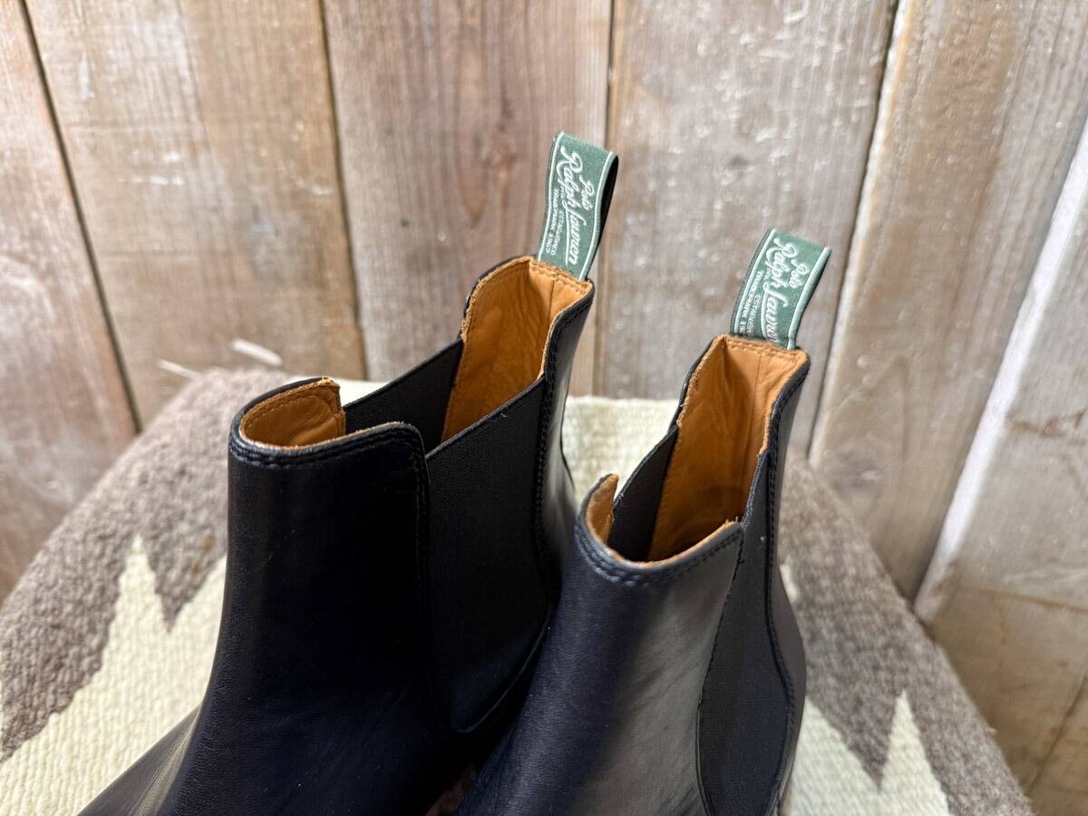 楽天市場】Polo Ralph Lauren(ポロ ラルフローレン)サイドゴア ブーツ