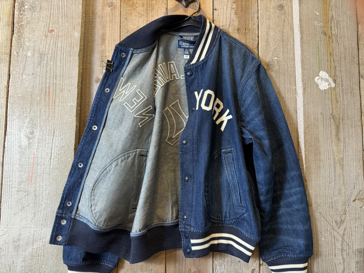 ト*ヨ様 【美品 希少】ポロラルフローレン ブルゾン スタジャン デニム