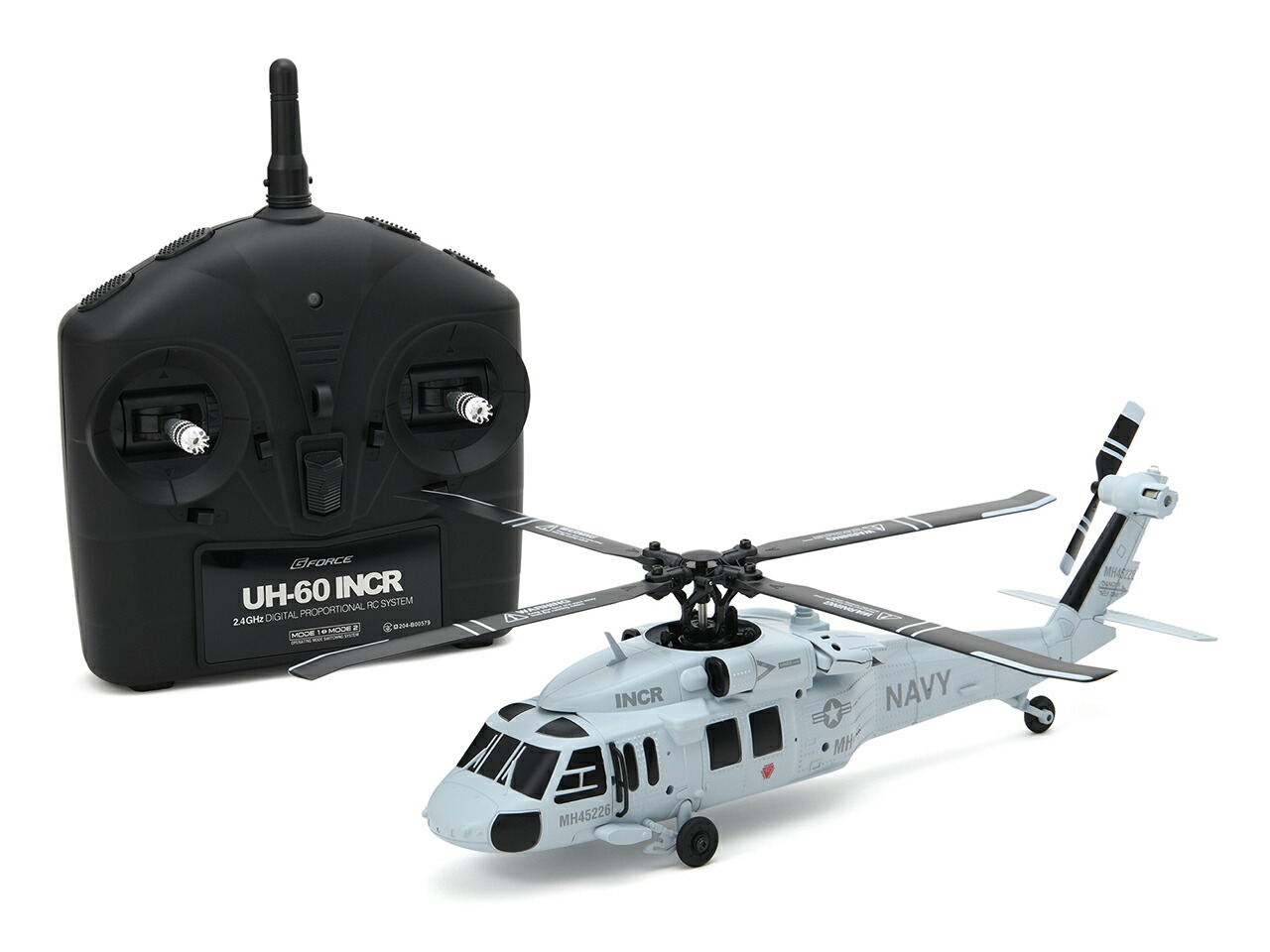 楽天市場】ジーフォース 2.4GHz 4chヘリコプター UH-60 INCR RTFセット