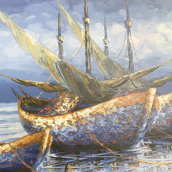 楽天市場】絵画 アート 船 シップ ヨット ふね 壁掛け インテリア【同