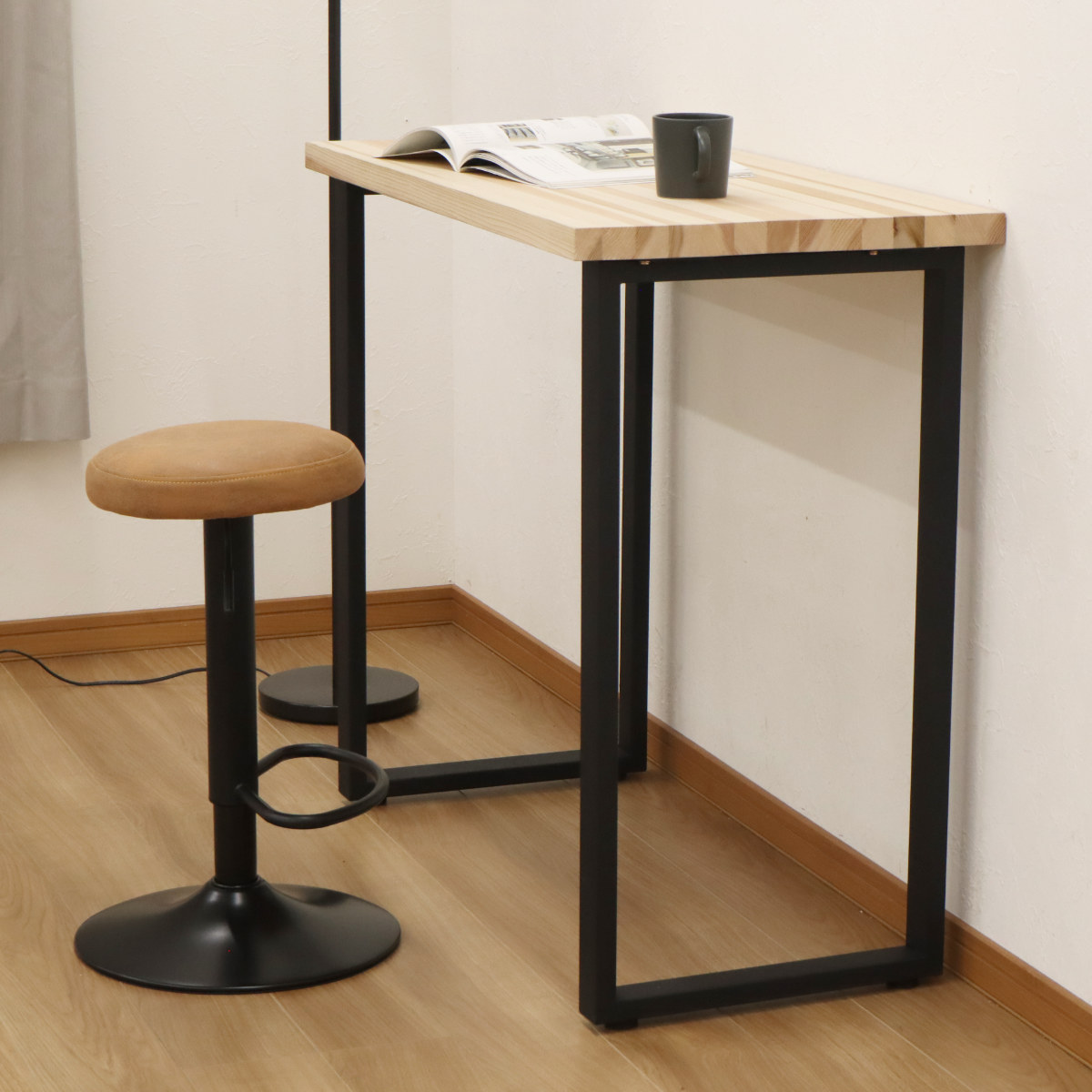 楽天市場】テーブル脚 2本入り 高さ85cm 台形 カウンター用 テーブル