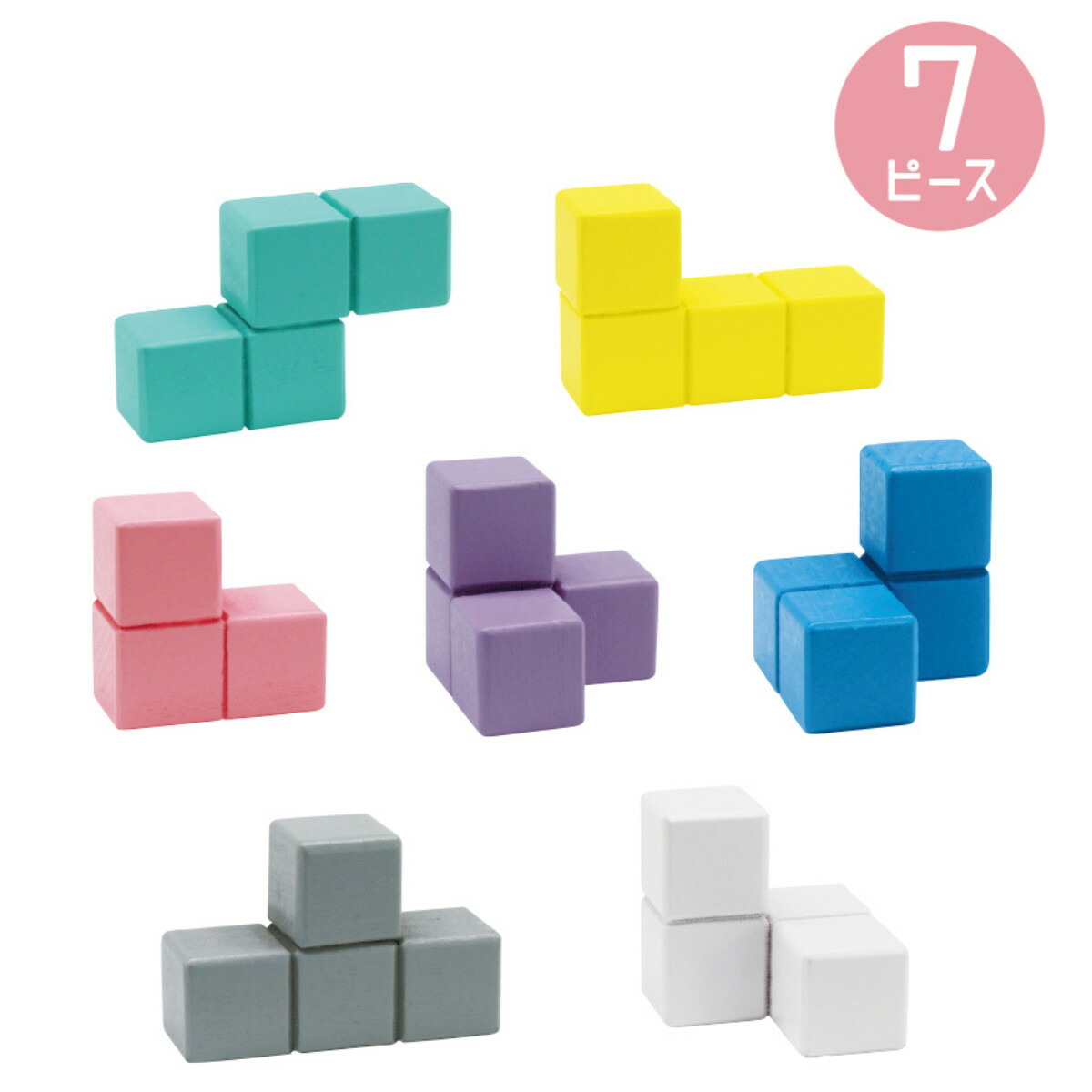 楽天市場】知育玩具 イクモク木製知育 立体 パズル 6歳 小学生 （ 7