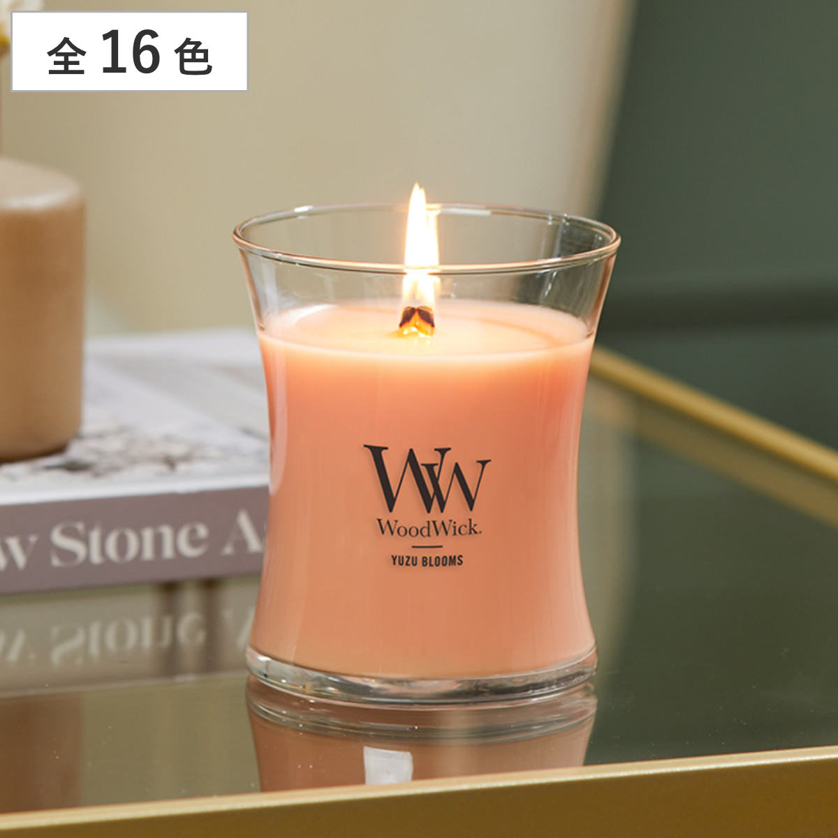 楽天市場】アロマキャンドル ウッドウィック WoodWick ジャーM