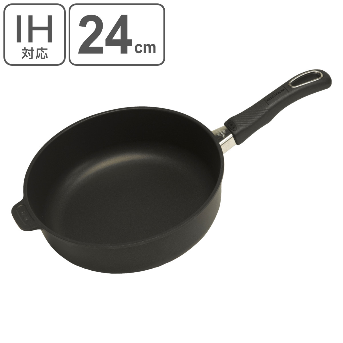 楽天市場】バイオタン フライパン 24cm 深さ7cm 深型 IH対応 （ 送料