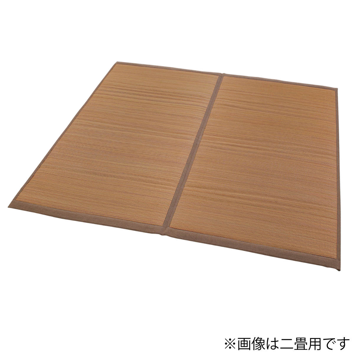 楽天市場】い草 上敷き 花ござ 与那国 8畳 約352×352cm ブラウン