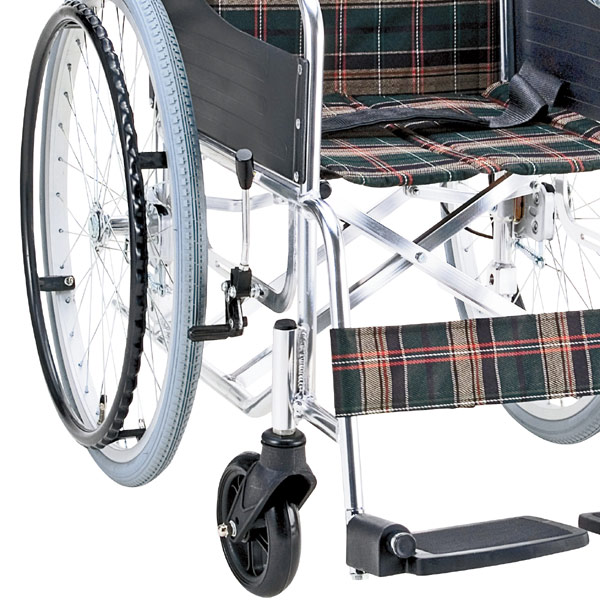 楽天市場】車いす 自走式 背折れタイプ 座面幅42cm 非課税 （ 送料無料