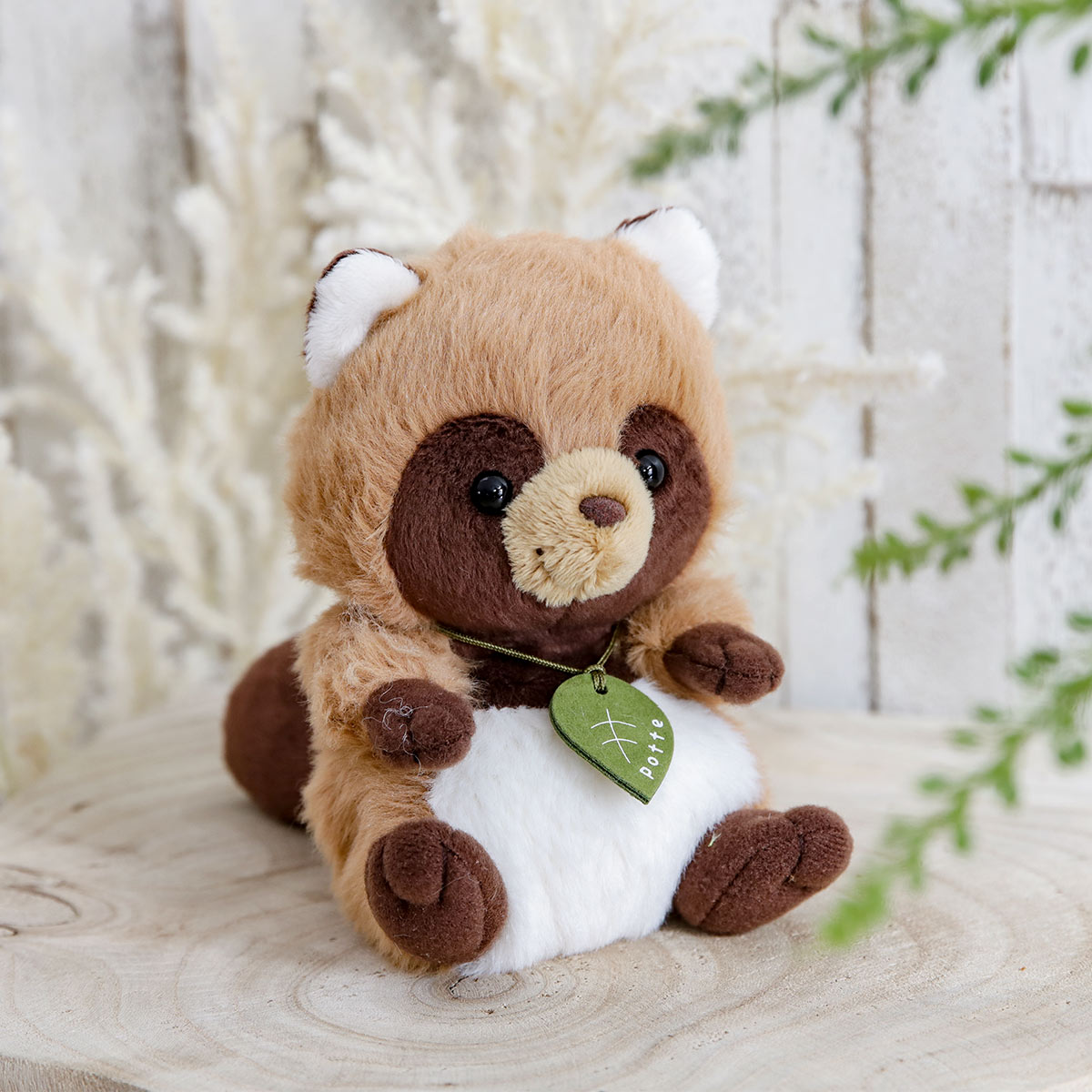 楽天市場】ぬいぐるみ potte タヌキ （ ヌイグルミ たぬき 動物 雑貨