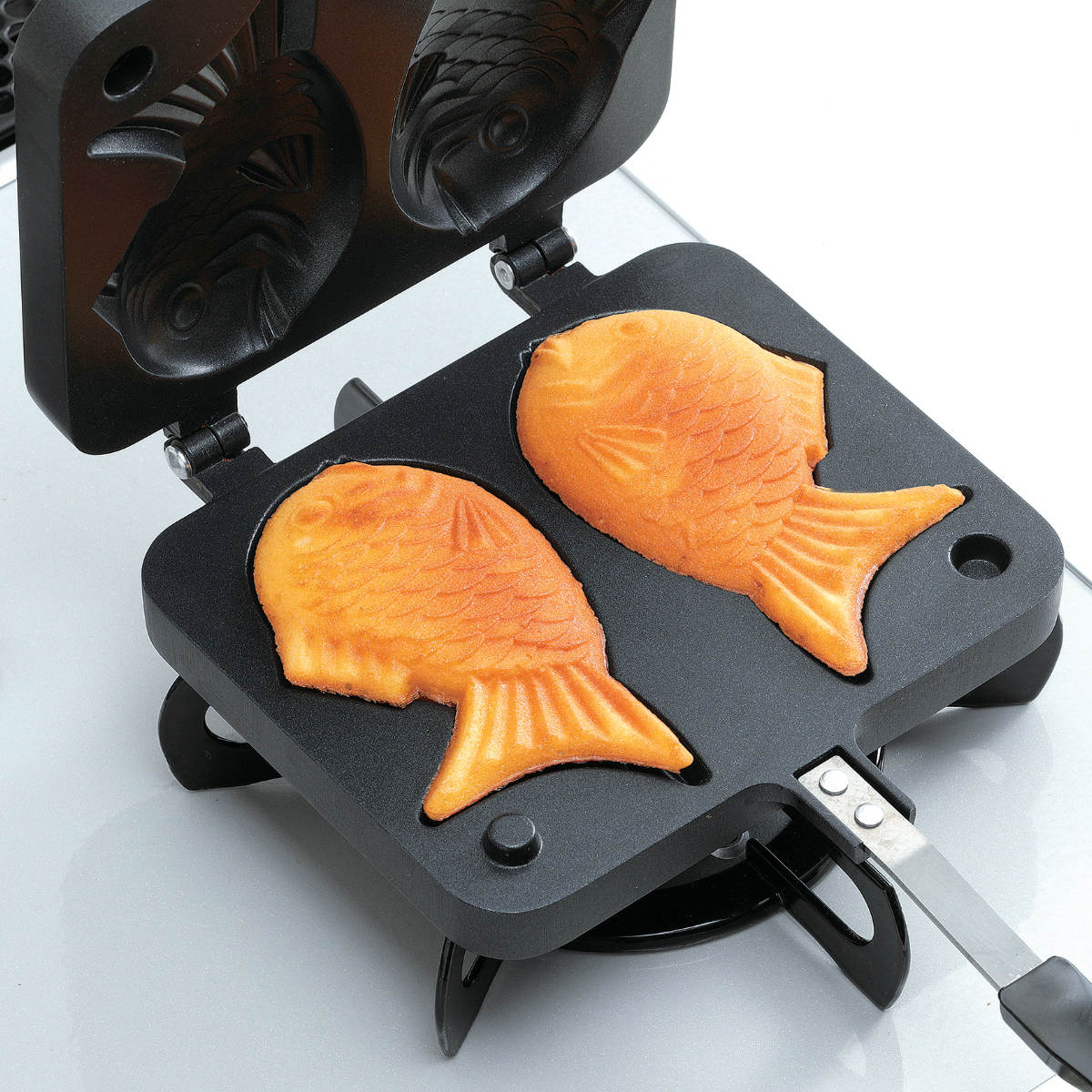 楽天市場】たい焼き器 フッ素加工 おやつDEっSE アルミニウム