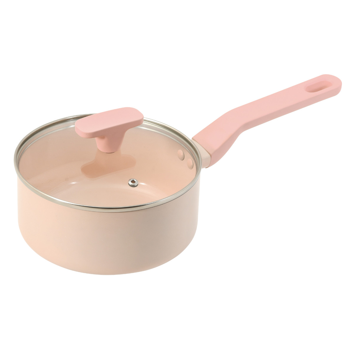 楽天市場】片手鍋 18cm IH対応 ROSA ふっ素加工 （ ガス火対応 オール