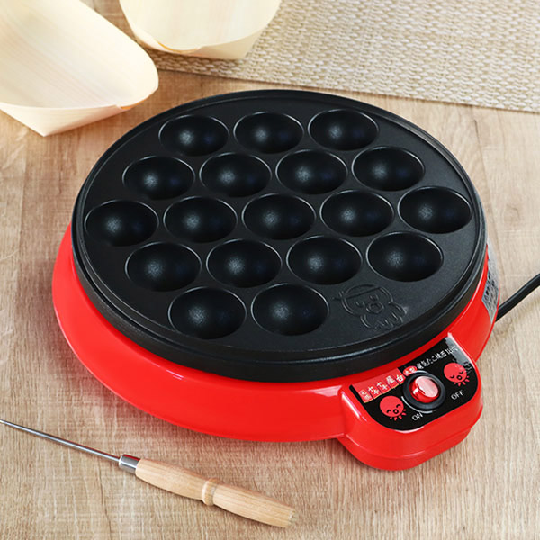 楽天市場】電気たこ焼き器 18穴 元祖ヤキヤキ屋台 （ たこ焼き器