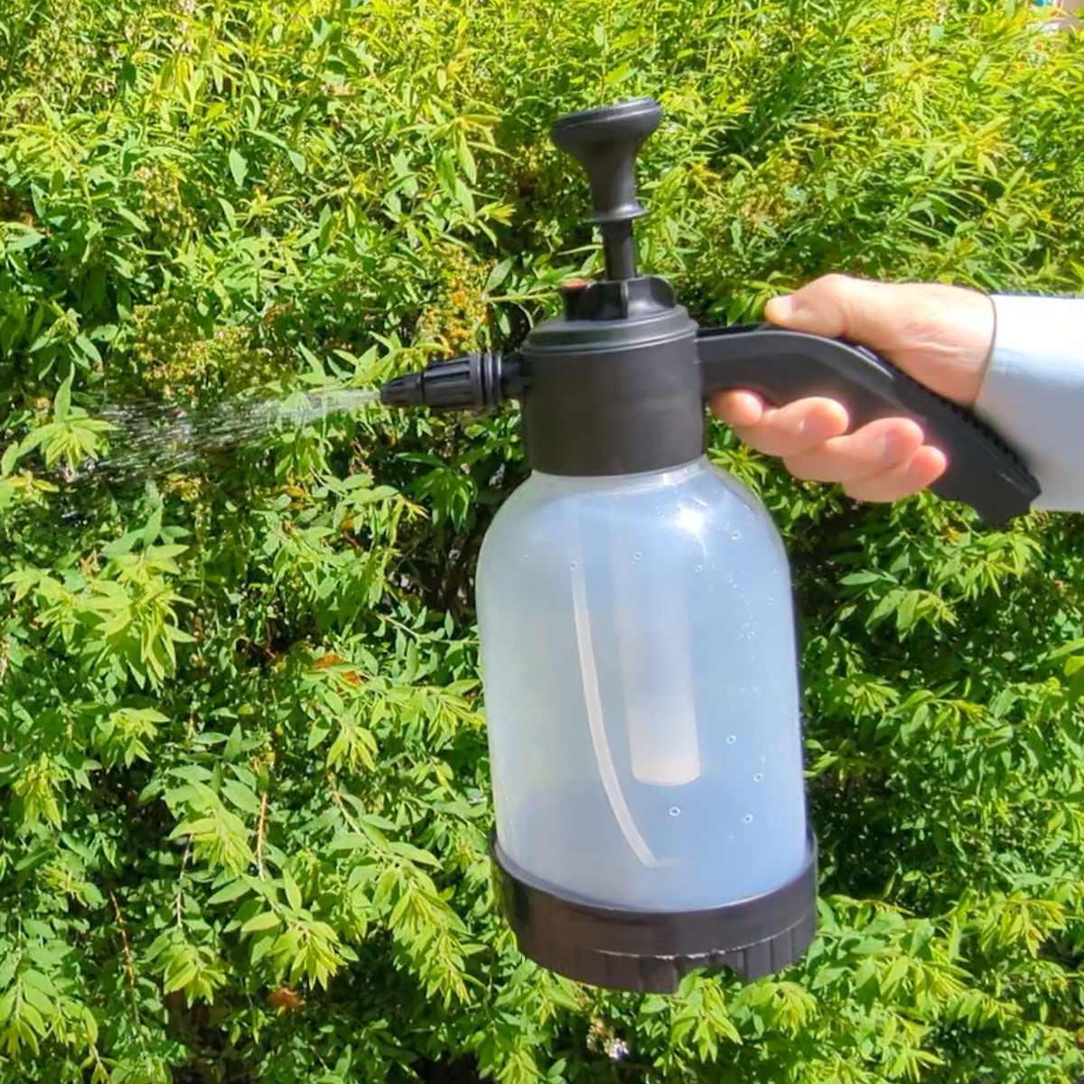 楽天市場】ポンプ 洗車 2way 加圧ポンプ 水用 洗剤用 ノズル （ 洗車