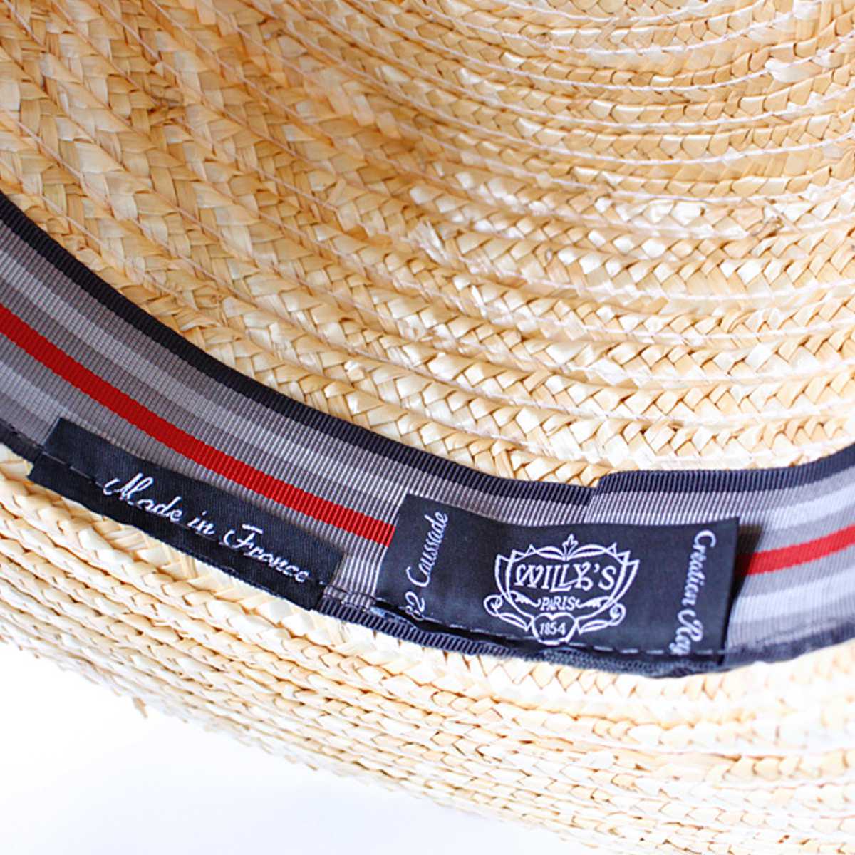楽天市場】帽子 カンカン帽 WILLYS Canotier フランス製 51cm 54cm