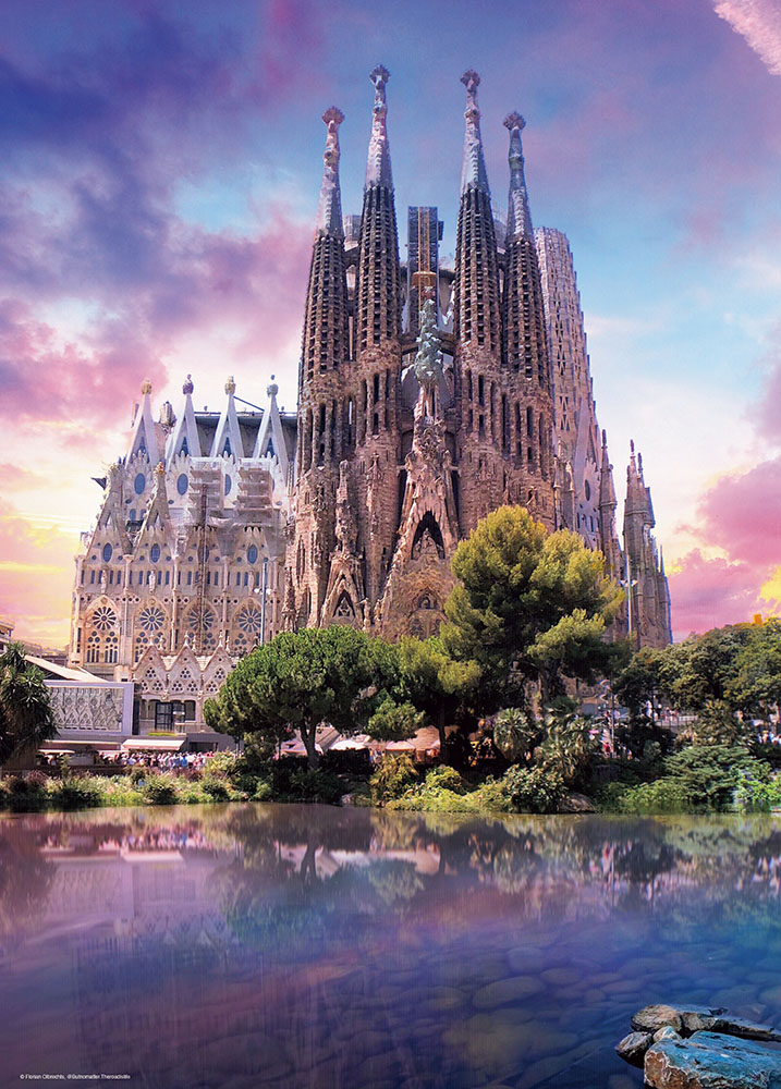 楽天市場】600Pジグソーパズル サグラダ・ファミリア【66-232】【53