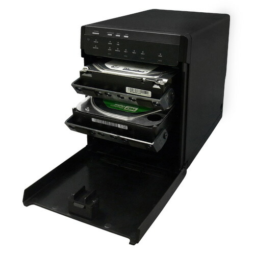 楽天市場】HDD ケース 4台 4BAY 3.5インチ RAID機能なし