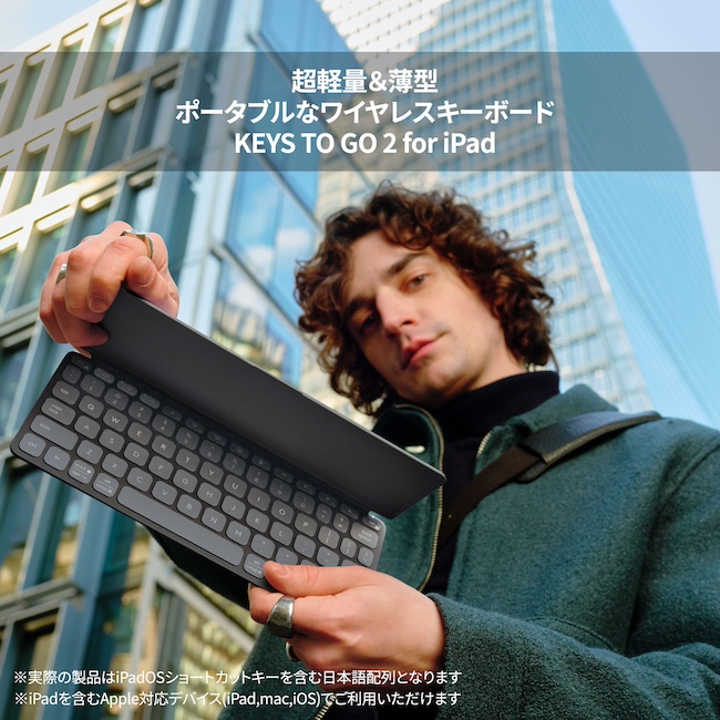 楽天市場】ロジクール KEYS-TO-GO 2 for iPad ワイヤレス キーボード