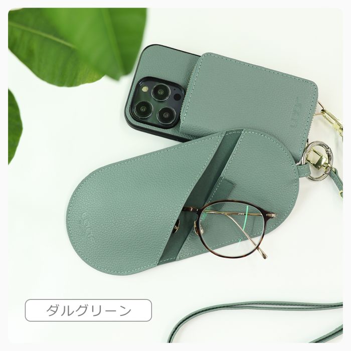 楽天市場】[かさばらない、極薄メガネケース]LOOF 本革スリムメガネ