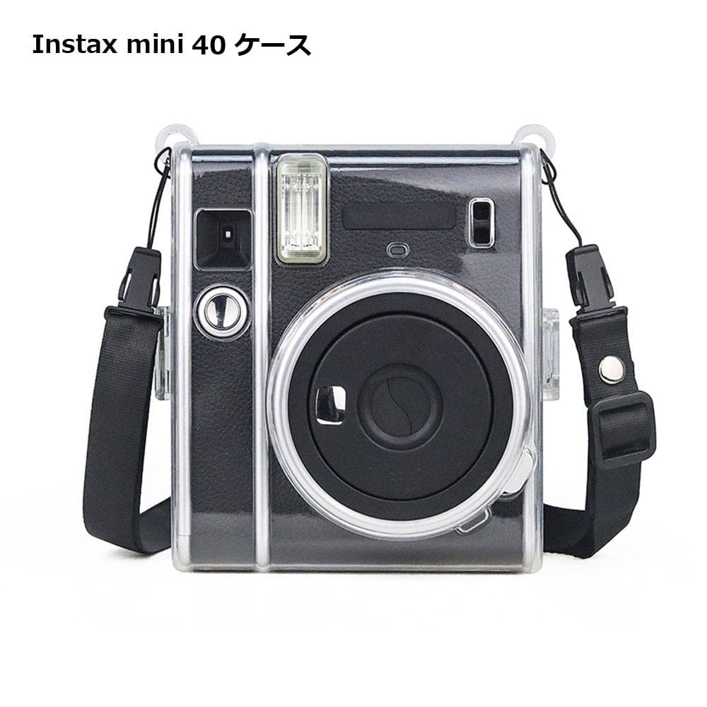 instaxmini40 新品 チェキ mini40 instax miniカメラケース/フィルム10