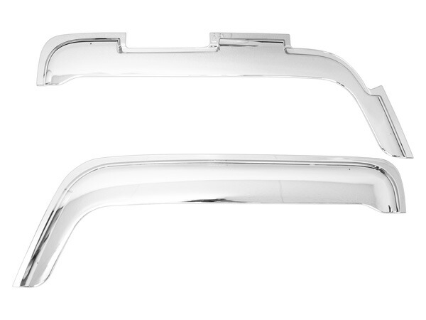 楽天市場】いすゞ ファイブスターギガ メッキ ドアバイザー 左右セット