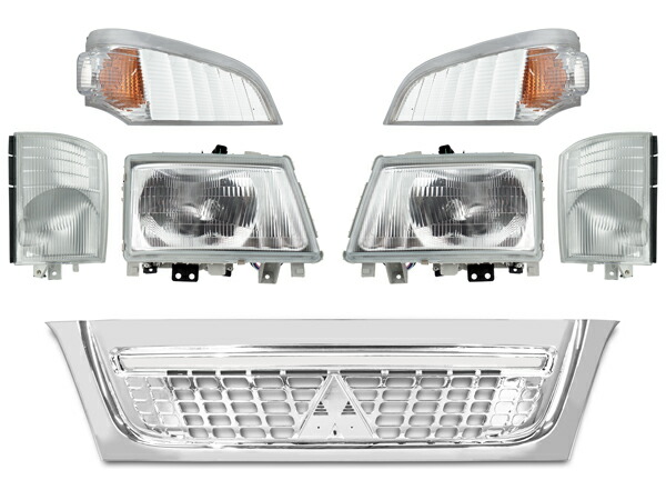 楽天市場】三菱 ジェネレーションキャンター 標準用 メッキグリル