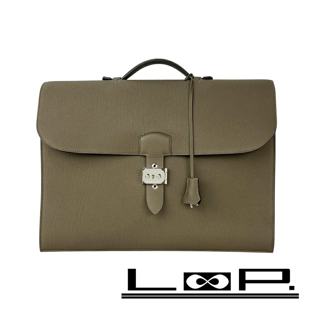 エルメス(Hermes) 中古 サックアデペッシュ ビジネスバッグ・ブリーフ