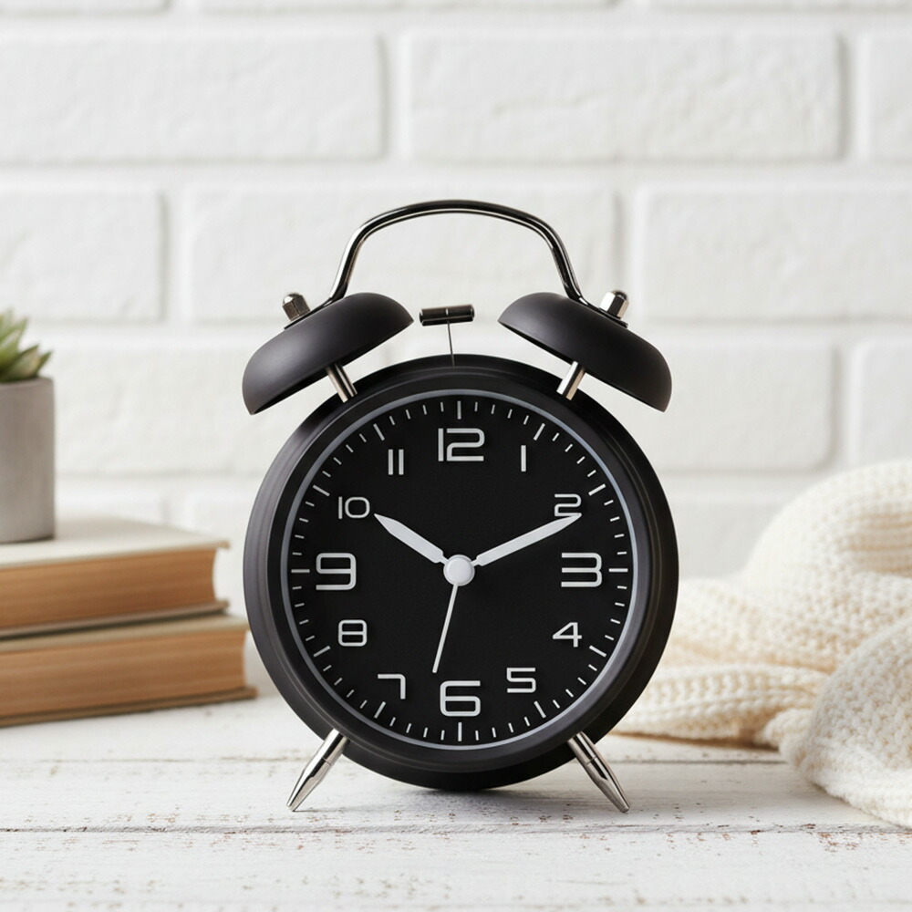 楽天市場】【楽天1位】目覚まし時計 置き時計 アナログ 時計 おしゃれ