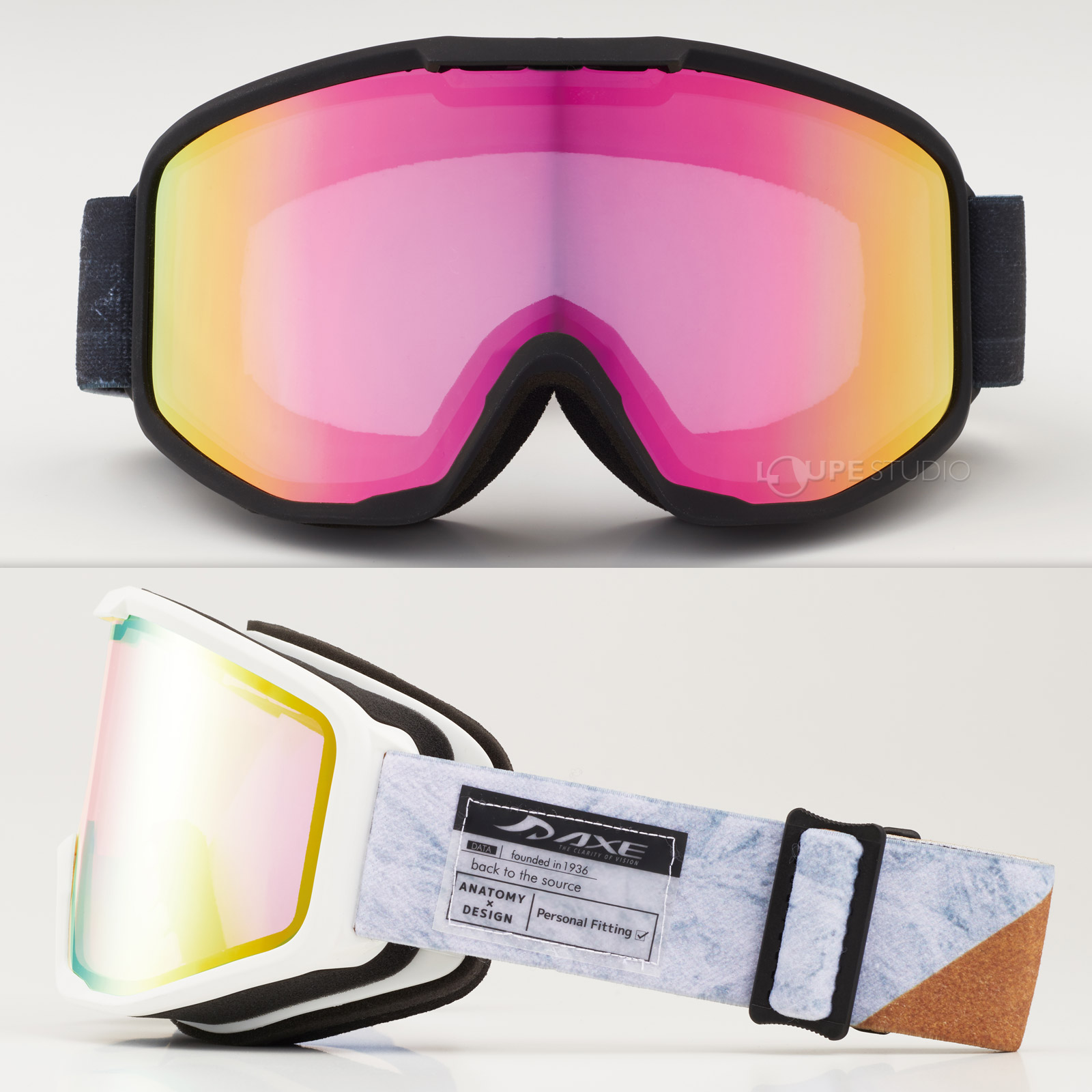 楽天市場】ゴーグル アックス 眼鏡対応 ダブルレンズ 曇り止め AX800