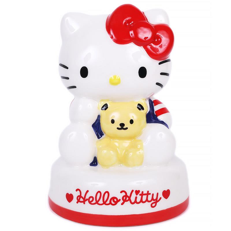 楽天市場】ハローキティ 貯金箱 いつまでもサンリオ おしゃれ雑貨
