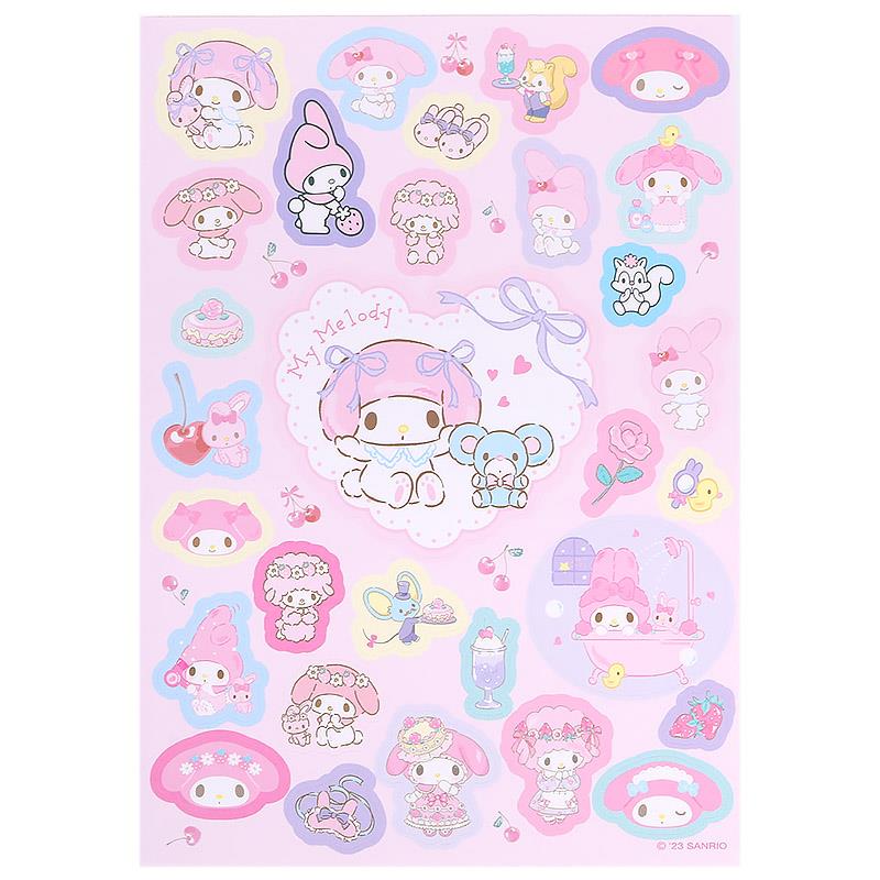 楽天市場】マイメロディ 8デザインメモ メモ帳 104枚 シール付き